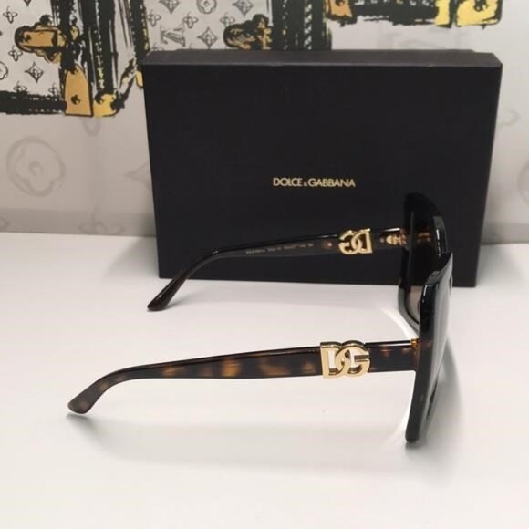 Dolce & Gabbana Women's Tortoise Sunglasses DG1693-U - Picture 9 of 13